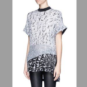 Helmut Lang | 'Annex' Scarp Print T-Shirt